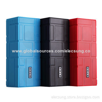 Stereo Mini Speakers, New Design, Bluetooth 4.0, Hands-free, Line-in, Crystal Box Packaging